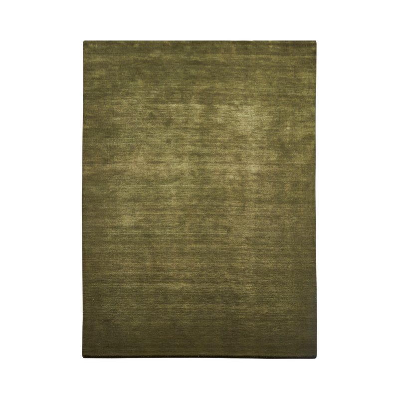 Earth Moss Green rug