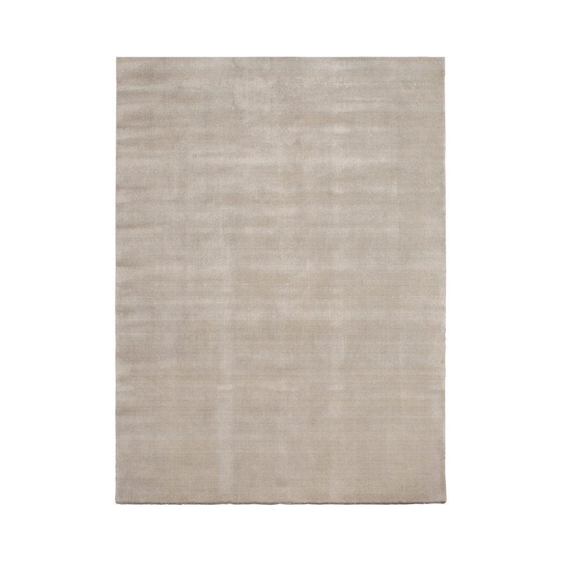 Soft Grey Earth Bamboo rug