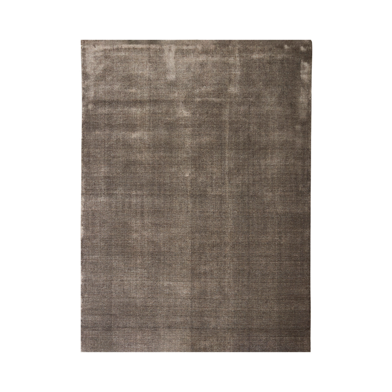 Warm Grey Earth Bamboo rug