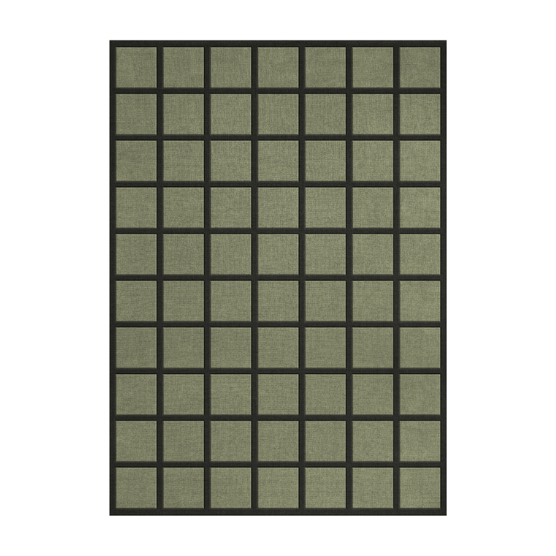 Avenue Checked Olive rug